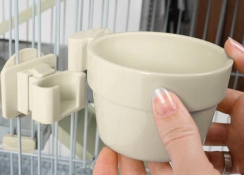 زولكس مأكلية تعليق 12 سم سعة 500 مل رمادي