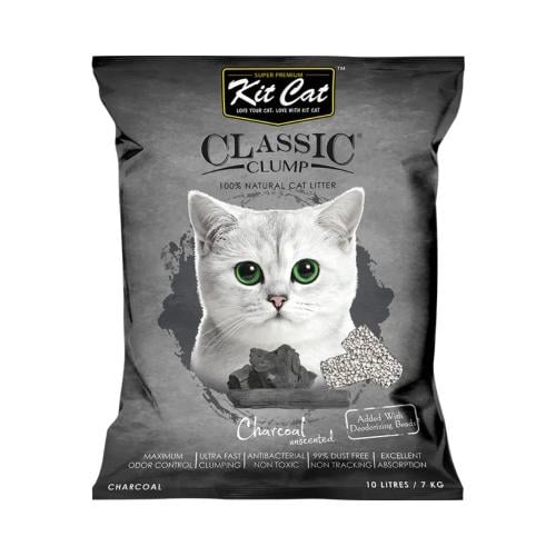 كت كات رمل كلاسيك فحم (بدون رائحة) 20 كجم