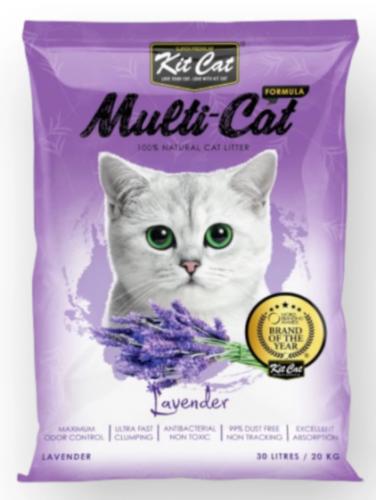 كت كات رمل مالتي كات لافندر 20 كغ