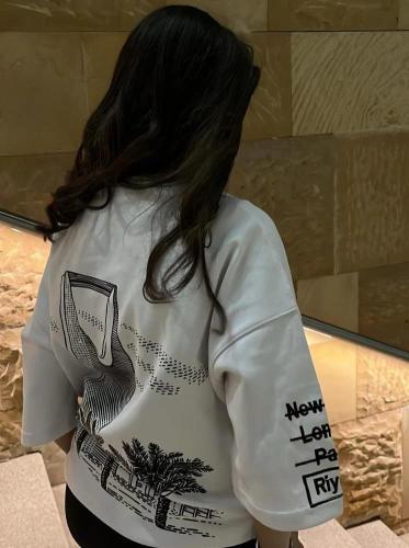 Tshirt Riyadh - اوفر سايز