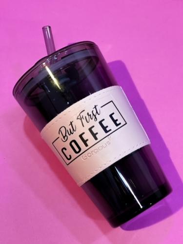 كوب but first coffee