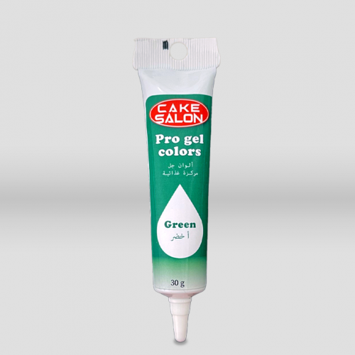 ألوان (برو جل) مركزة غذائية أخضر / 30 جرام