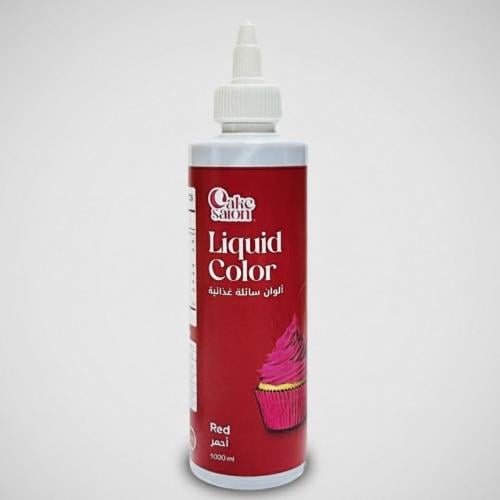 ألوان سائلة غذائية 1 لتر أحمر
