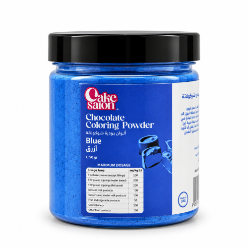 Chocolate powder colors blue 50g