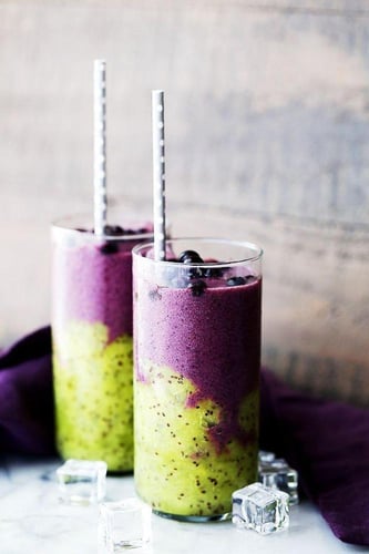 لون طبيعي بنفسجي (بودرة الآساي) / الحجم 1 كيلو