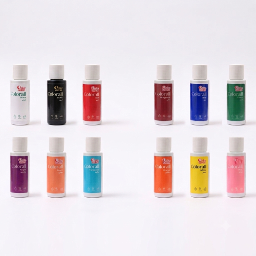 Coloral Oil Paint Set of 14 Colors / 25ml per Bottle