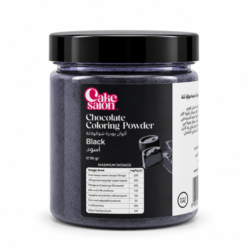 Black Chocolate Powder Colors 50g