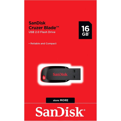 سانديسك كروزر شفرة 16 جيجا بايت- SANDISK CRUZER BL...