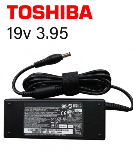 شاحن لابتوب ADAPTER TOSHIBA 19V 3.95A