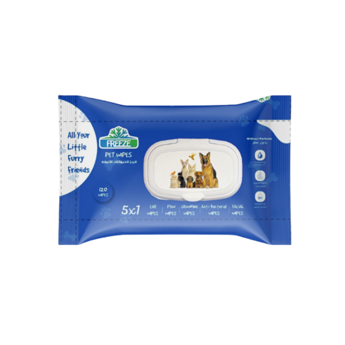 مناديل مبللة بدون معطر 120 منديل