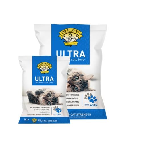 Dr. Elsey’s رمل قطط عالي الجودة الترا بدون رائحة ح...