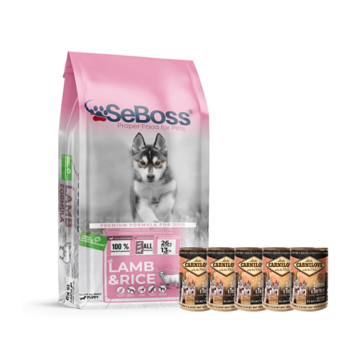 بكج ال 100 ريال ( مناسب للكلاب الصغيرة )