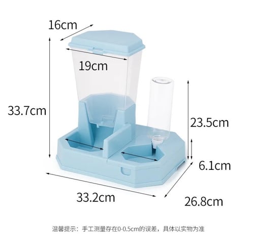 مأكليه ومشربيه للحيوانات الأليفة بألوان مختلفة