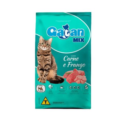 GATAN MIX طعام للقطط البالغة بالدجاج واللحم 20 كيل...