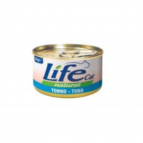 Life Cat لايف كات معلبات للقطط البالغة بالتونا 85...