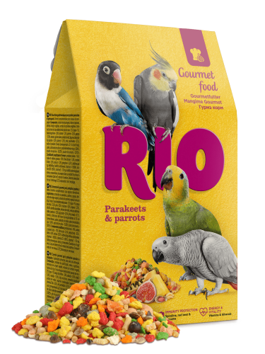 Rio فيتامينات لطيور الببغاء بالفواكهة 250 غرام