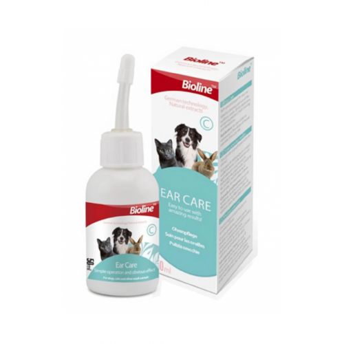 Bioline قطرة العناية بالإذن للحيوانات الأليفة