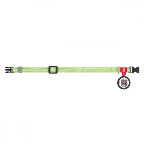 WAU DOG طوق مقاس XS مزود بعلامة QR مناسب للقطط وال...