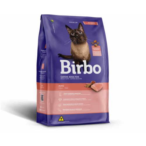 Birbo اكل للقطط البالغة بنكهة الديك الرومي اوزان م...