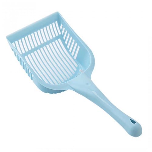 مجرفة لتنظيف رمل القطط بحجم كبير بألوان مختلفة