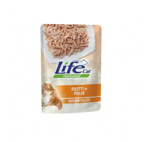 Life Cat لايف كات أظرف طعام رطب للقطط البالغة بنكه...