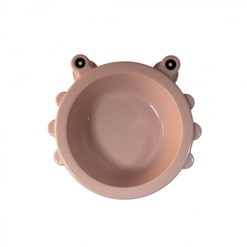 صحن اكل على شكل سلطعون القطط والكلاب