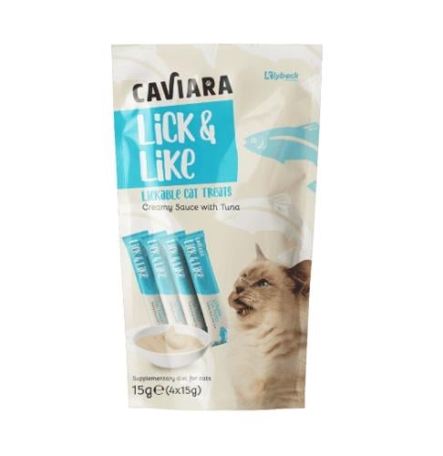 Caviara مكافأت كريمية بالتونة للقطط من كافيارا - 4...