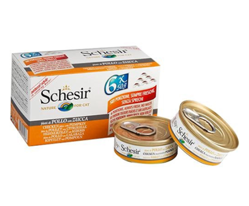 Schesir اكل رطب فيلية الدجاج مع اليقطين 50 جرام