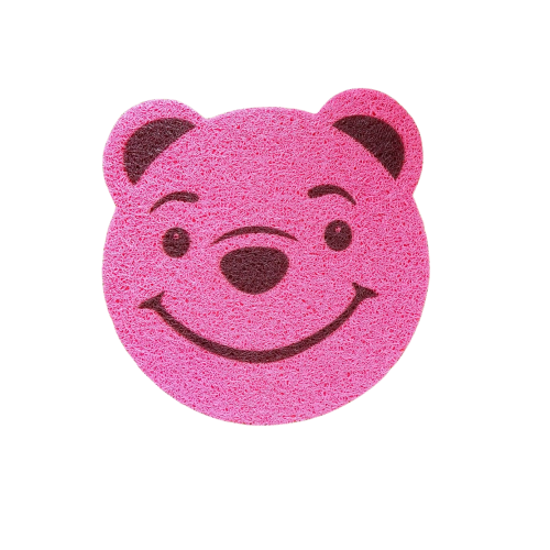 سجادة لصندوق رمل القطط تمنع تناثر الرمل باشكال وال...