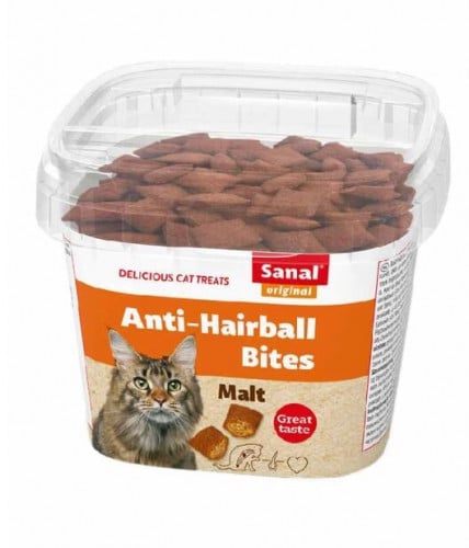 Sanal سنال مكافأة للقطط لتقليل كرات الشعر 75 غرام