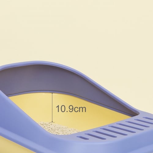 pakeway لتر بوكس مع مجرفة للقطط الصغيرة بألوان مخت...