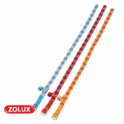 zolux طوق قطط بألوان زاهية