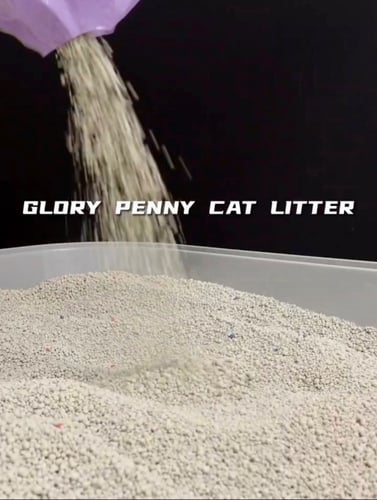 Glory Penny 10L رمل القطط برائحة الليمون
