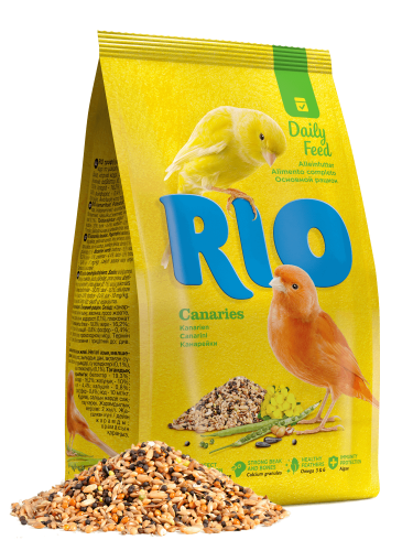 Rio اكل الكناري مع الفيتامينات