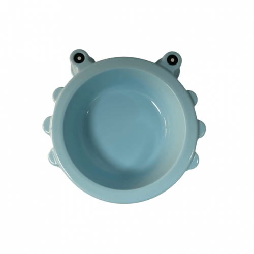 صحن اكل على شكل سلطعون القطط والكلاب