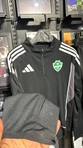 طقم طويل الاهلي السعودي اسود 2025/2026