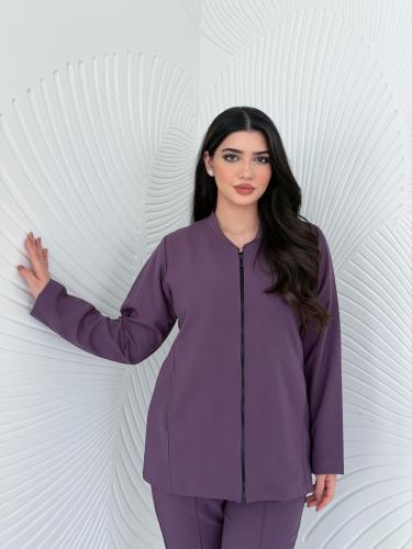 جاكت لون لحمي - موديل رقم ٢