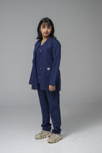 جكت طبي لون كحلي