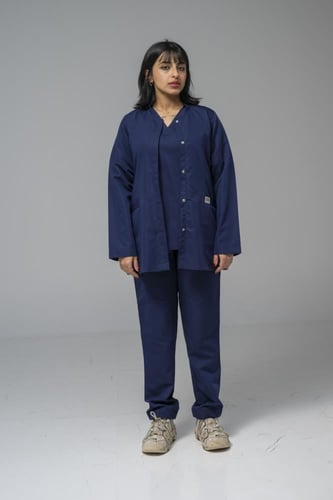 جكت طبي لون كحلي