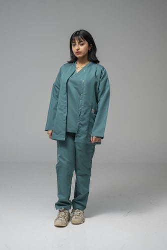 جكت طبي لون تيفاني غامق