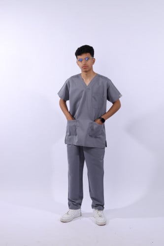 سكراب طبي لون رمادي فاتح - رجالي