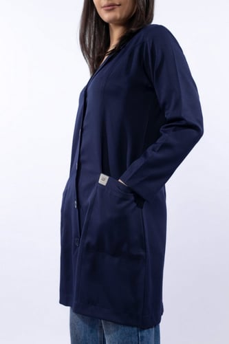 بالطو طبي نسائي كحلي | لابكوت موديل رقم 1