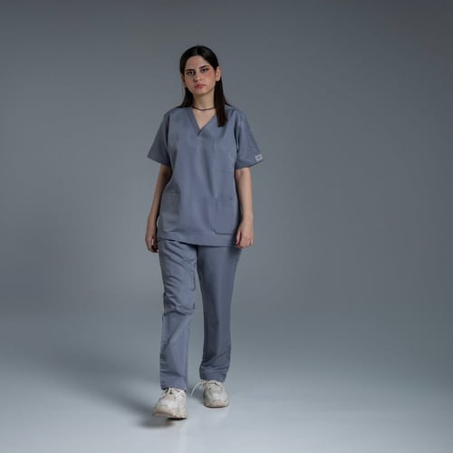 سكراب كامل لون رصاصي فاتح