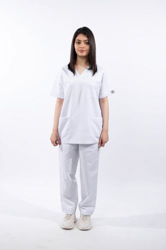 سكراب كامل أبيض - نسائي