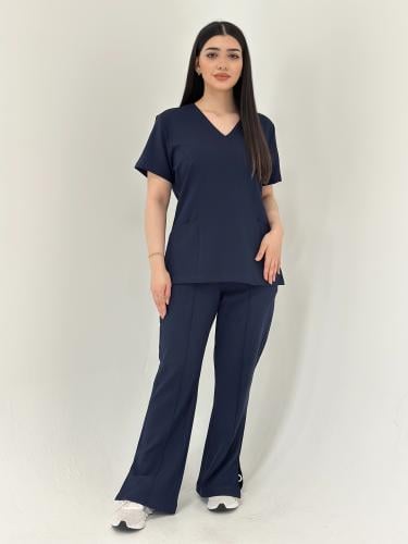 سكراب طبي لون كحلي - موديل رقم ٢