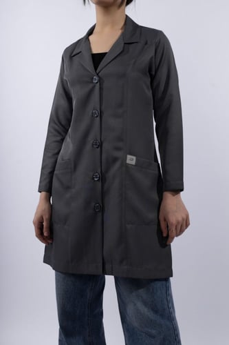 بالطو طبي نسائي رمادي | لابكوت موديل رقم 1