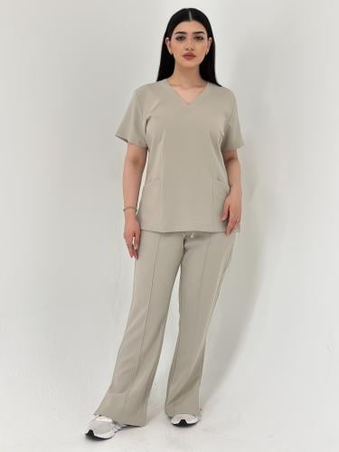 سكراب طبي لون بيج - موديل رقم ٢