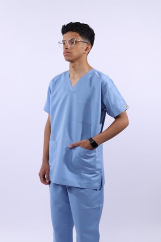 سكراب كامل رجالي لون سماوي