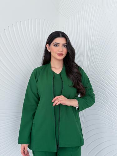 جاكت لون Green - موديل رقم ٢