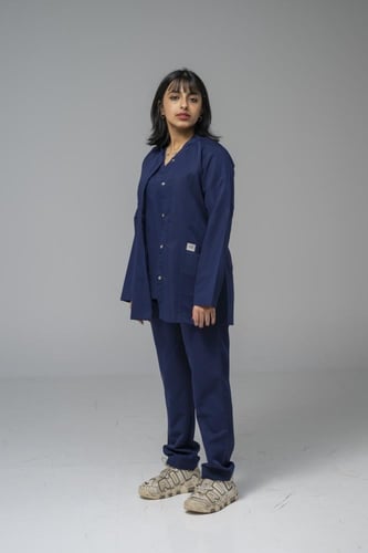 جكت طبي لون كحلي